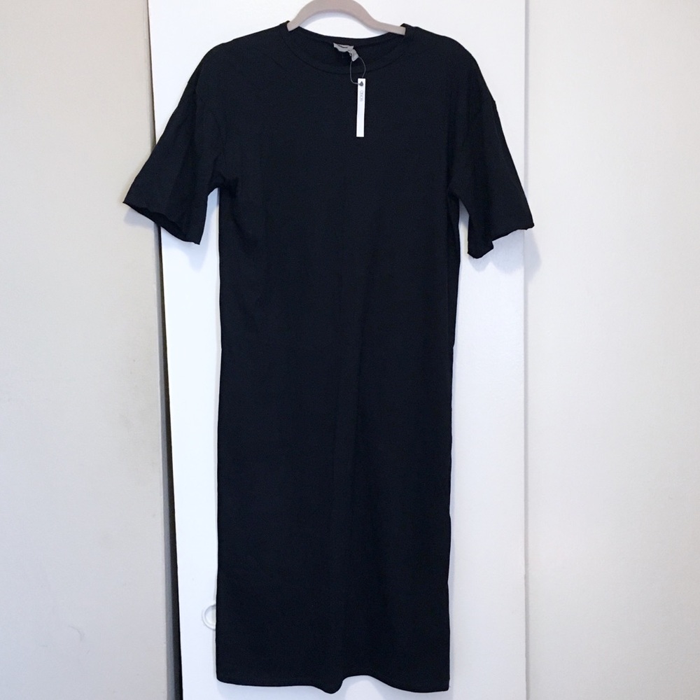 ASOS Black T-Shirt Dress
